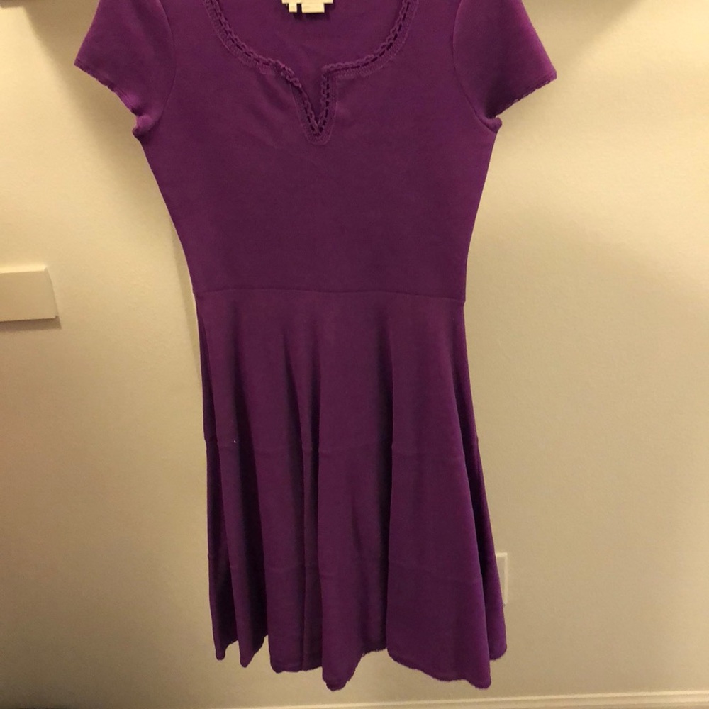 Purple Kate Spade Sweater Dress